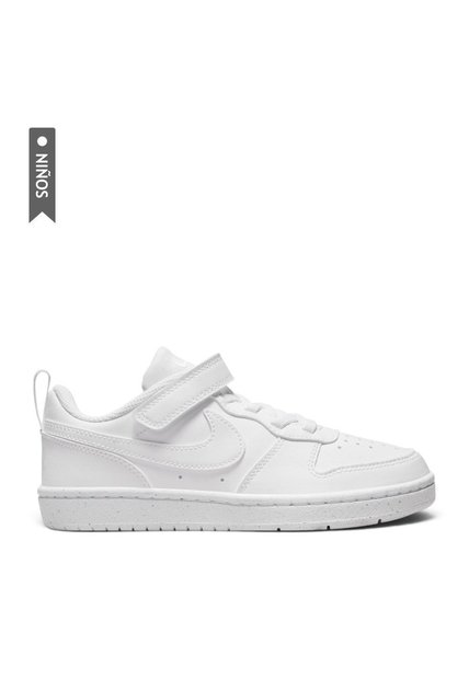 Tenis Nike Court Borough Low Recraft Bpv Niño-Blanco