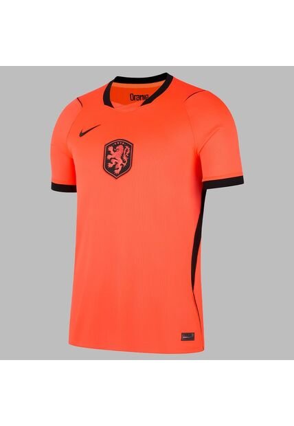 Camisetas Nike Hombre Holanda Local Stadium - Naranja