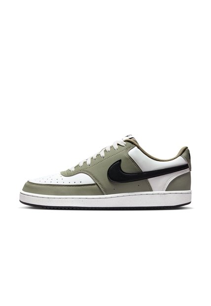 Tenis Hombre Nike Court Vision Low Verde/Blanco