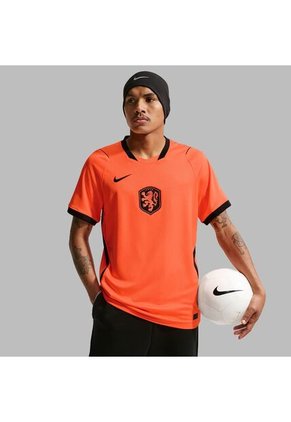 Camisetas Nike Hombre Holanda Local Stadium - Naranja