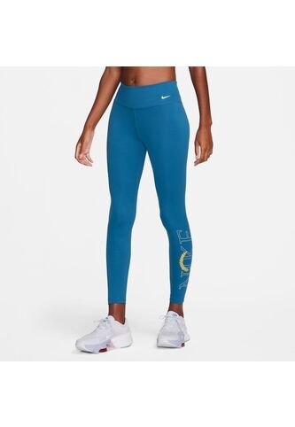 Leggins Mujer Nike One Df Tght Grx Azul Nike