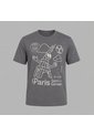 Camiseta Nike Niño Paris Saint-Germain U Ss Air 2026/27 - Gris - Fútbol | Uso Casual Y Entrenamiento de Nike