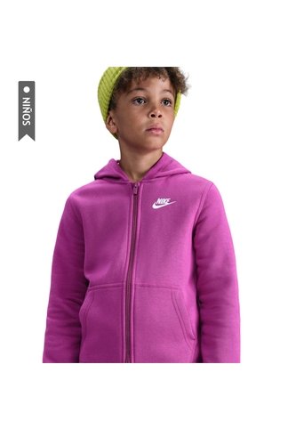 Chaqueta Nike Sportswear Club Niña-Fucsia Nike