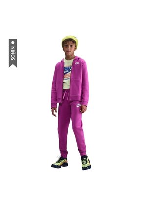 Chaqueta Nike Sportswear Club Niña-Fucsia