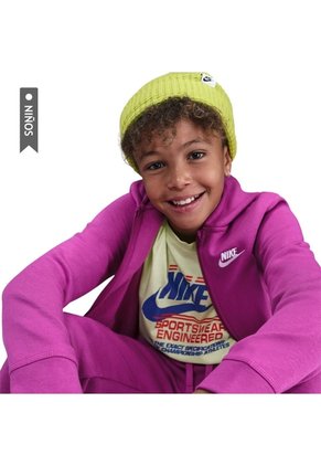 Chaqueta Nike Sportswear Club Niña-Fucsia
