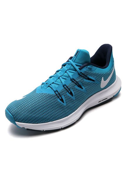 Tenis Running Azul-Blanco Nike Quest