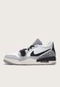 Tenis Basketball Blanco-Gris-Negro Nike Air Jordan Legacy 312 Low de Nike