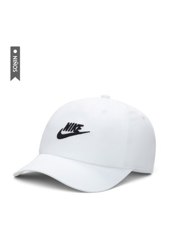 Gorra Nike Club Futura Wash Niño-Blanco Nike