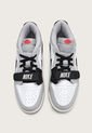 Tenis Basketball Blanco-Gris-Negro Nike Air Jordan Legacy 312 Low de Nike