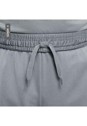 Pantaloneta Nike Academy Niño-Gris/Verde