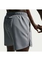 Pantaloneta Hombre Nike Challenger Gris de Nike