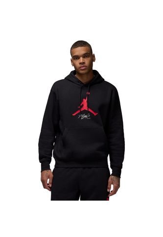 Hoodie Jordan Brand Ess Fleece Baseline-Negro Nike