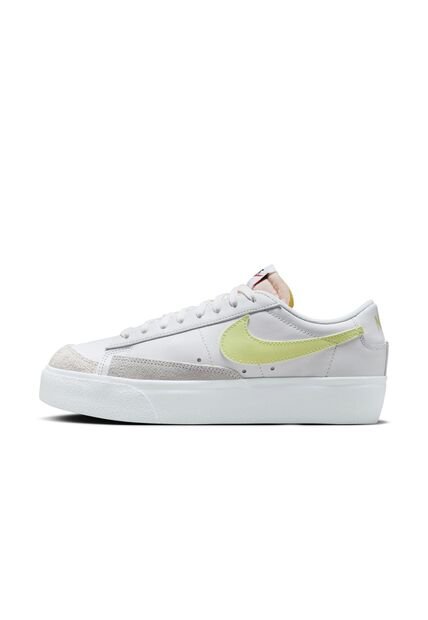 Tenis Mujer Nike Blazer Low Platform Amarillo
