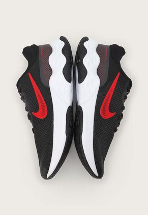 Tenis Running Negro-Blanco-Rojo Nike Renew Ride 3
