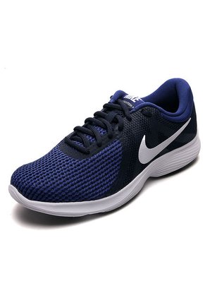 Tenis Running Azul-Blanco Nike Revolution 4