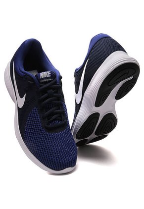 Tenis Running Azul-Blanco Nike Revolution 4