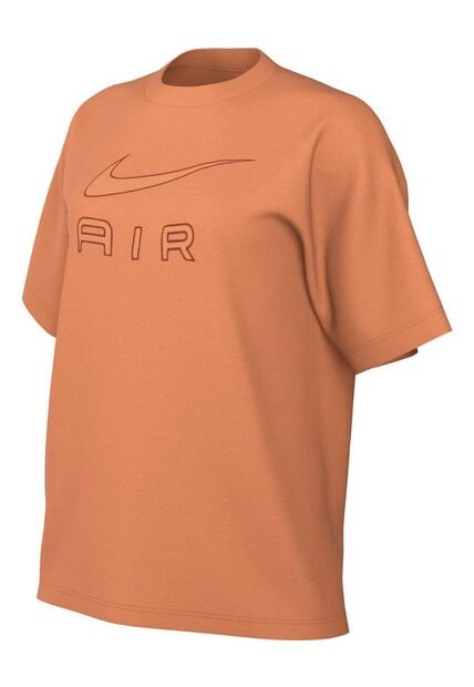Camiseta Mujer Nike Tee Bf Nike Air Naranja