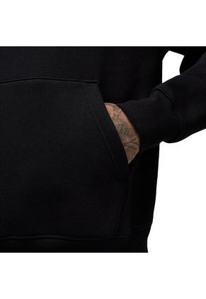 Hoodie Jordan Brand Ess Fleece Baseline-Negro