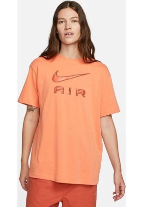 Camiseta Mujer Nike Tee Bf Nike Air Naranja