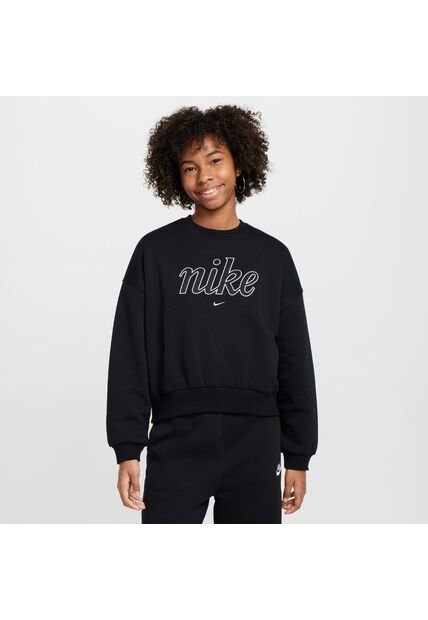 Camiseta Niños Nike Sportswear Club Fleece Negro