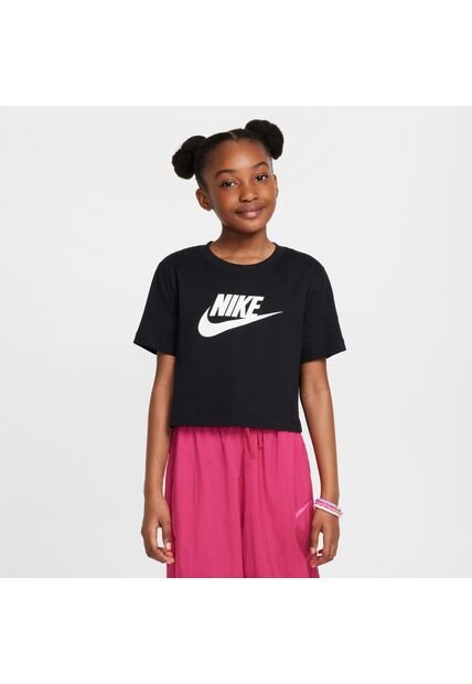 Camiseta Niños Nike Sportswear Negro