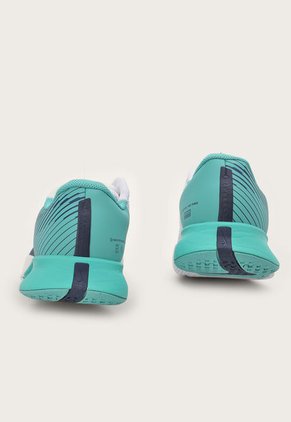 Tenis para Tennis Blanco-Turquesa-Verde Neón Nike Zoom Vapor Pro 2