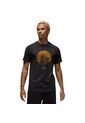 Camiseta Nike M J Brand Bball Ss Crew Rgn Hombre-Negro de Nike