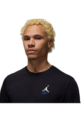 Camiseta Nike M J Brand Rare Aj3 Ss Crew Hombre -Negro