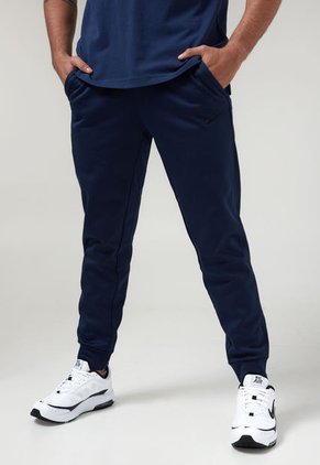 Pantalón Sudadera Azul Navy-Negro Nike Therma Fit