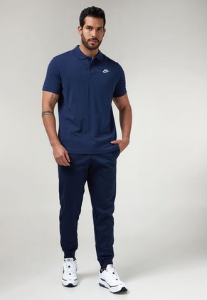 Pantalón Sudadera Azul Navy-Negro Nike Therma Fit