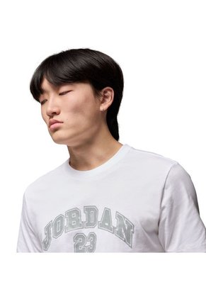 Camiseta Nike M J Mvp Wm Ss Crew Hombre -Blanco