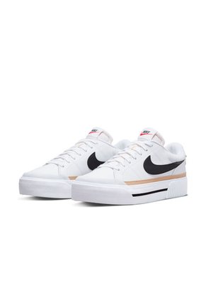 Tenis Nike Court Legacy Lift Mujer-Blanco/Negro