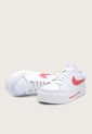 Tenis Lifestyle Blanco-Coral-Marfil Nike Court Legacy Lift de Nike
