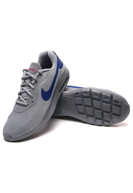Grey Nike Air Max Oketo Men's Sneakers Blue Tenis Running - Main Image