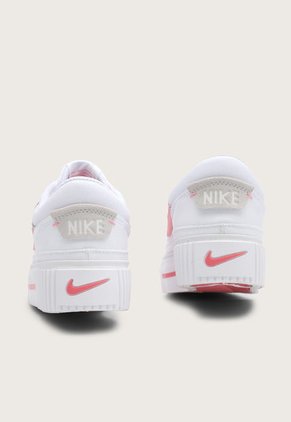 Tenis Lifestyle Blanco-Coral-Marfil Nike Court Legacy Lift