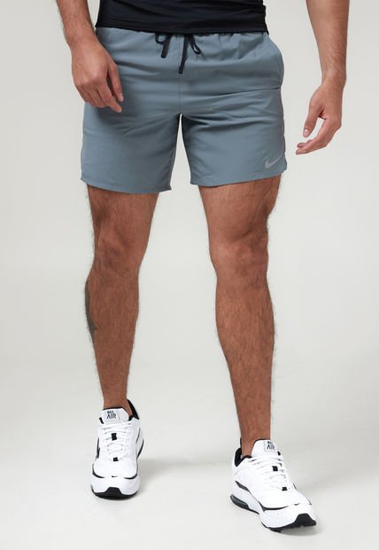 Pantaloneta Gris Nike Dri-FIT Stride
