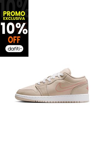 Tenis Unisex Niño Air Jordan 1 Low SE Marrón Nike