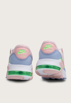 Tenis Lifestyle Rosa-Lila-Verde Nike Air Max Excee