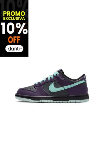 Tenis Unisex Niño Nike Dunk Low Gris Nike