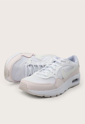 Tenis Lifestyle Blanco-Rosa Nike Kids Air Max SC