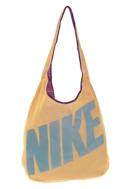 Bolso Nike Graphic Reversibl Naranja Claro-Morado