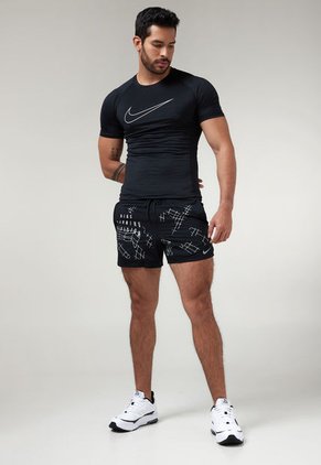 Pantaloneta Negro-Blanco Nike Dri-FIT Stride Run Division