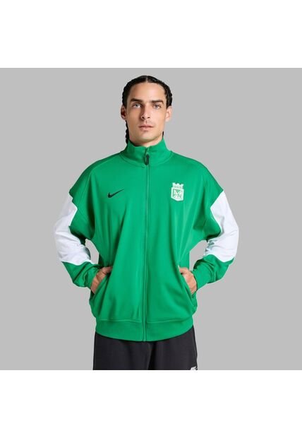 Chaqueta Nike Hombre Anthem Atlético Nacional-Verde-Blanco