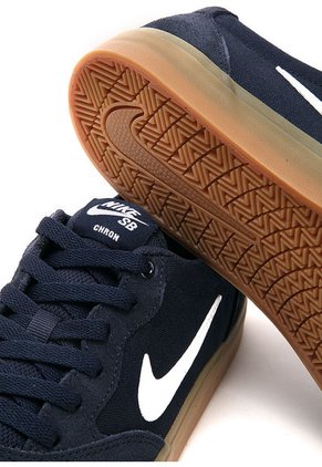 Tenis Skateboarding Azul-Café-Blanco Nike SB Chron Slr