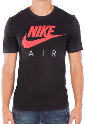 Camiseta Nike Tee-nike Air Puff Negro