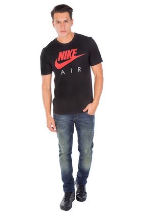 Camiseta Nike Tee-nike Air Puff Negro