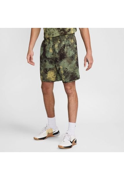 Pantaloneta Hombre Nike Totality Camo Verde