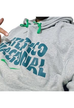 Hoodie Nike An M Club Po Ft Hombre-Gris
