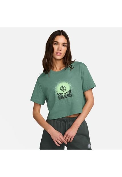 Camiseta Mujer Nike Sportswear Verde