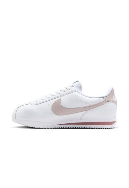 Tenis Nike Cortez Sportswear Mujer-Blanco